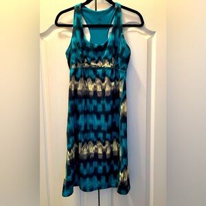 The North Face Racer Back Dress With Built In Sports Bra, Size Small